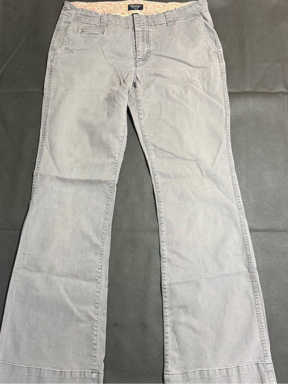 American Eagle Women’s Gray Bootcut Pants size 10 - Classic Everyday Fit